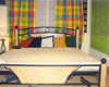 B-24 Clover Rubberwood Bed